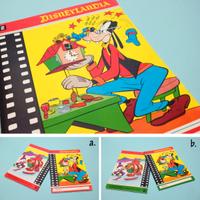 Serie completa 9 quaderni DISNEYLANDIA anni 70