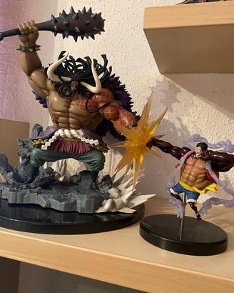 Kaido vs luffy figure della collector edition
