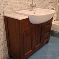 Mobile bagno con specchiera