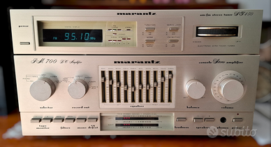 Amplificatore Marantz PM-700 DC e Sinto ST-450.