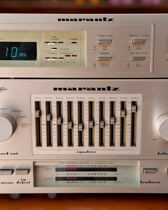 Amplificatore Marantz PM-700 DC e Sinto ST-450.