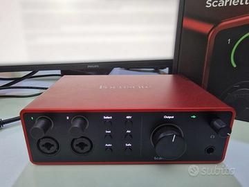 Focusrite Scarlett 4i4 4th Gen (Ultima Serie) - PA
