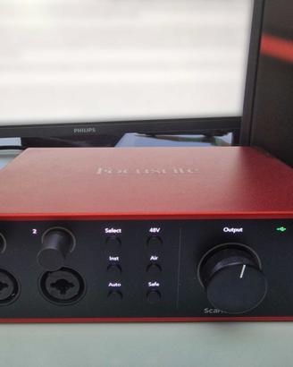 Focusrite Scarlett 4i4 4th Gen (Ultima Serie) - PA