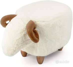 Poggiapiedi a forma di pecora