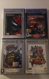 Lotto di quattro giochi per PS2