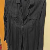 Camicia di HM  nera lunga 