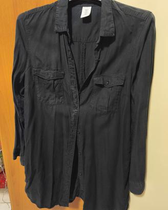 Camicia di HM  nera lunga 