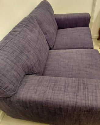 Sofa 2 posti in stoffa