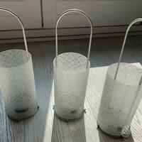 3 Laterne x candele della designer Ehlen Johansson