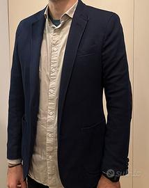 Giacca blazer Zara Man da uomo, colore blu scuro,
