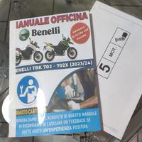 Benelli TRK 702 - Manuale di officina cartaceo