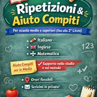 Ripetizioni e aiuto compiti