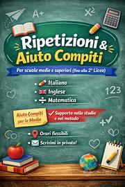 Ripetizioni e aiuto compiti