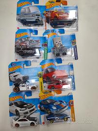 set 8 Hot wheels 