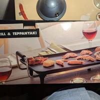 Piastra elettrica 90 cm grill