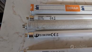 4 x Neon 13W lunghezza 53cm NUOVI