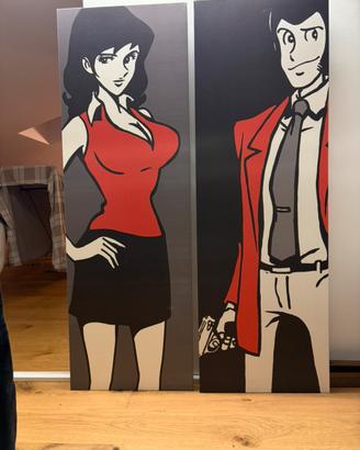 Quadri di Lupin e Margot