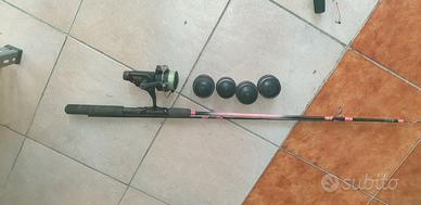 Canna da pesca con mulinello