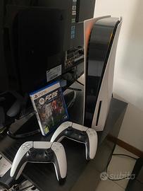 Plystation5 con lettore disco