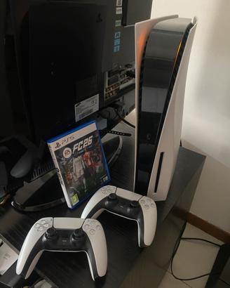 Plystation5 con lettore disco