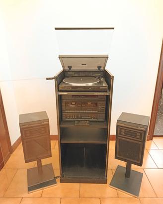 Impianto stereo Pioneer degli anni '80