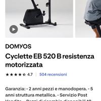 cyclette Domyos eb 520