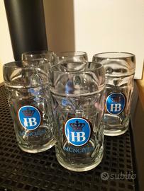 Lotto 17 Boccali Birra HB Hofbräu München 0,5L