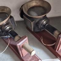 coppia di lanterne da carrozza 800