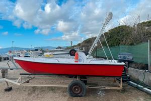 Barca e motore ( Plastimare/ lancia 4 mt )