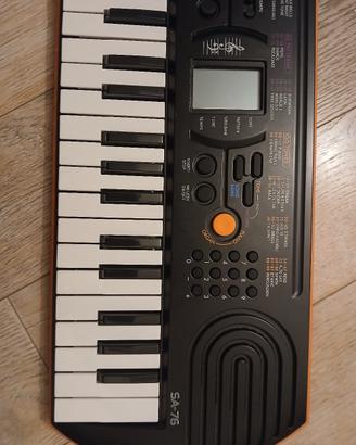 Tastiera Casio SA-76  con custodia
