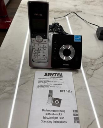 Telefono fisso con la segreteria telefonica integr