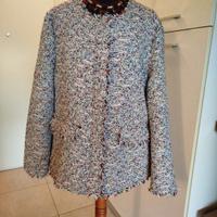 Giacca nuova stile Chanel taglia 50
