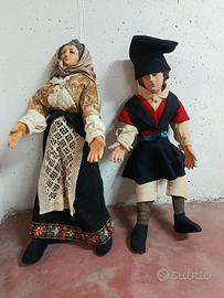 antiche bambole sarde 