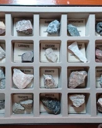 Minerali e gemme da collezione 