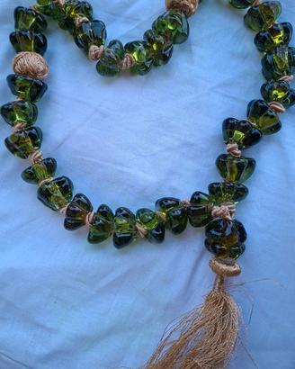 Collana in vetro di murano