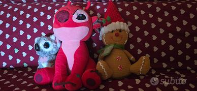 Lotto 3 peluche