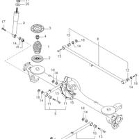 Silent block boccole Kia sportage 4wd td