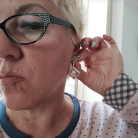 Orecchini argento con pietre naturali quarzo