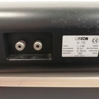 Canale centrale e diffusori a due vie