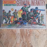 German infantry Matchbox soldatini 