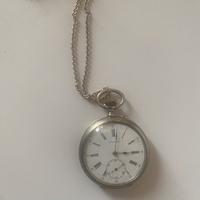 Orologio argento da taschino longines