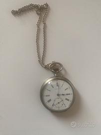 Orologio argento da taschino longines