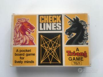 Check Lines gioco vintage