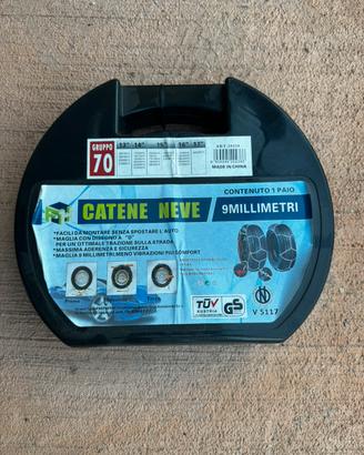 Catene da neve 9 mm