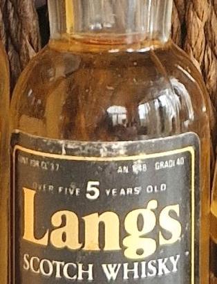 Mignon Lang's Scotch Whisky 5 Years Old