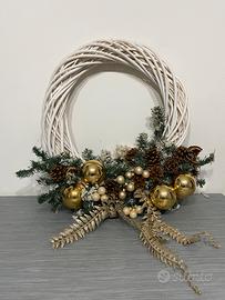 Ghirlanda natalizia Gold MAXI 54×45