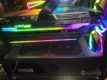 ZOTAC RTX 3070ti Amp Holo con GPU Holder ARGB