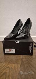 Scarpe vernice nera "prima donna" numero 35 con ta
