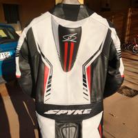 tuta moto 52 spyke intera in pelle