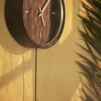 Orologio a pendolo nero